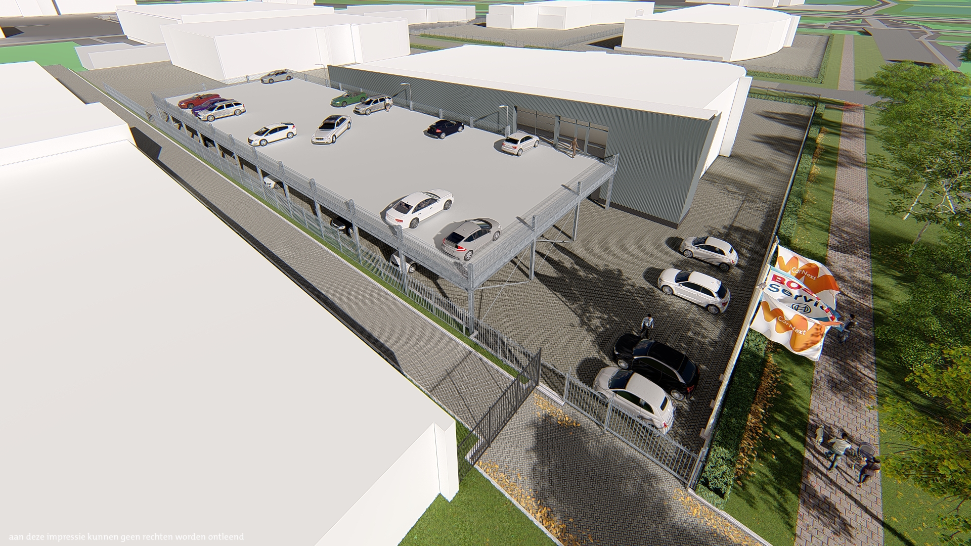 Start bouw parkeerdek Van Renselaar Zwolle